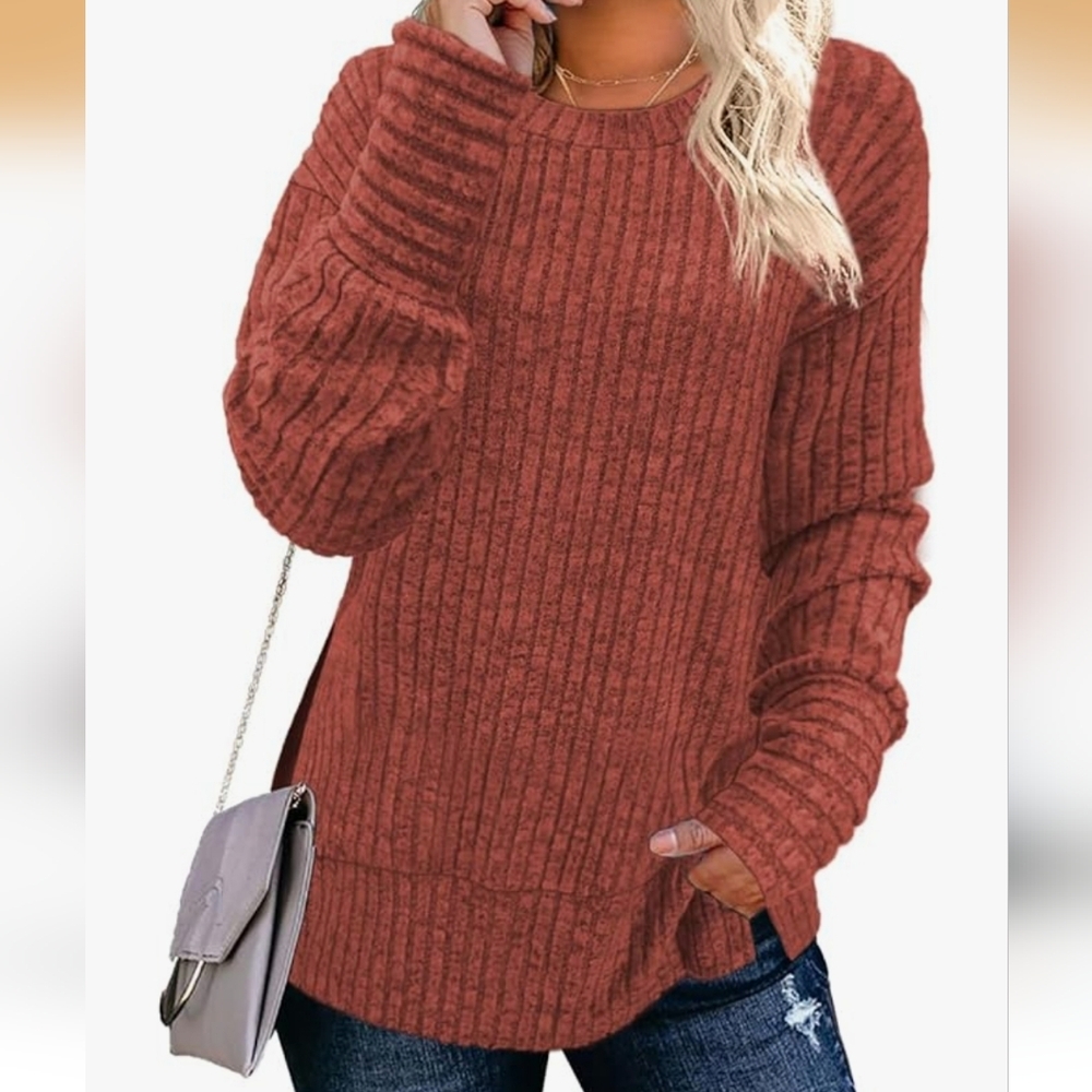 Amazon Women's Ribbed Knit Sweater